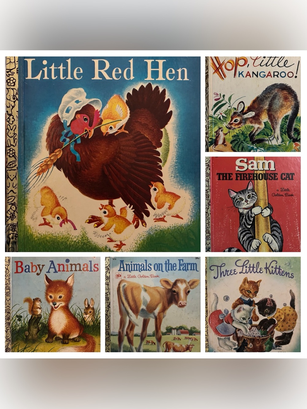 Lil Golden Books Animals